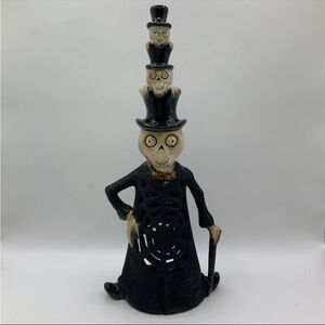 Yankee Candle Boney Bunch 3 Heads Stacked Tealight Holder Halloween